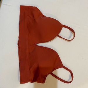 Halogen wireless bra - rust color
